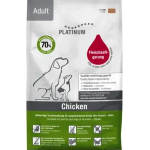 Sparpaket 2 x 1,5 kg Platinum Adult Chicken Hunde Trockenfutter Wochenendangebot